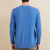 Chanyarn Men's 100% Merino Wool Sweater 2025 Fall Winter Casual Crewneck Warm Soft Long Sleeve Knitted Sweater