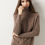 Maglione dolcevita 30% cashmere 70% lana merino