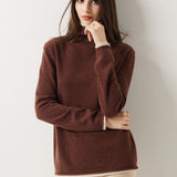 30% Cashmere 70% Merino Wool Turtle Neck Sweater