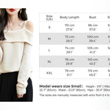 Chanyarn Women's 100% Merino Wool Sweater 2024 Fall Winter Fashion Off Shoulder Sweater Long Sleeve Knit Pullover Tops