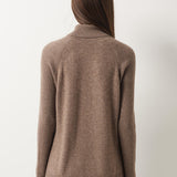 Maglione dolcevita 30% cashmere 70% lana merino