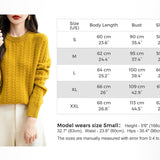 Chanyarn Women's Crew Neck 100% Merino Wool Sweater 2025 Otoño Invierno Cable Vintage Capas de manga larga cálida