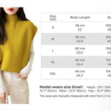 Women's 100% Merino Wool Sweater Vest 2025 Fall Winter Casual Turtleneck Sleeveless Knit Sweater Tank Tops