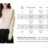 Chanyarn Pull à laine de mérinos de Chanyarn 2025 Automne d'hiver Casual Crewneck à manches longues Câble vintage Pull en tricot