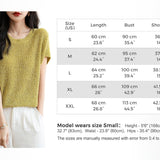 Chanyarn Women's Casual Crewneck Batwing Short Sleeve Sweater 2025 Spring Summer Loose Knitted Pullover Sweater Tops