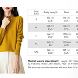 Chanyarn Women's 100% Merino Wool Seamless Sweater Mock Neck First-Line Ready to Wear Long Sleeve Knitted Pullover Tops