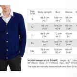 Men's 100% Merino Wool Cardigan Sweater 2025 Fall Winter Casual V Neck Warm Soft Long Sleeve Knitted Sweater