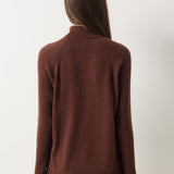 Maglione dolcevita 30% cashmere 70% lana merino