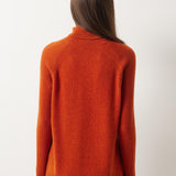 Maglione dolcevita 30% cashmere 70% lana merino