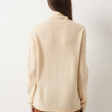 30% Cashmere 70% Merino Wool Turtle Neck Sweater