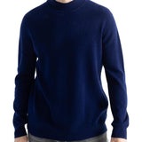 Pullover mit Stehkragen aus australischer Merinowolle