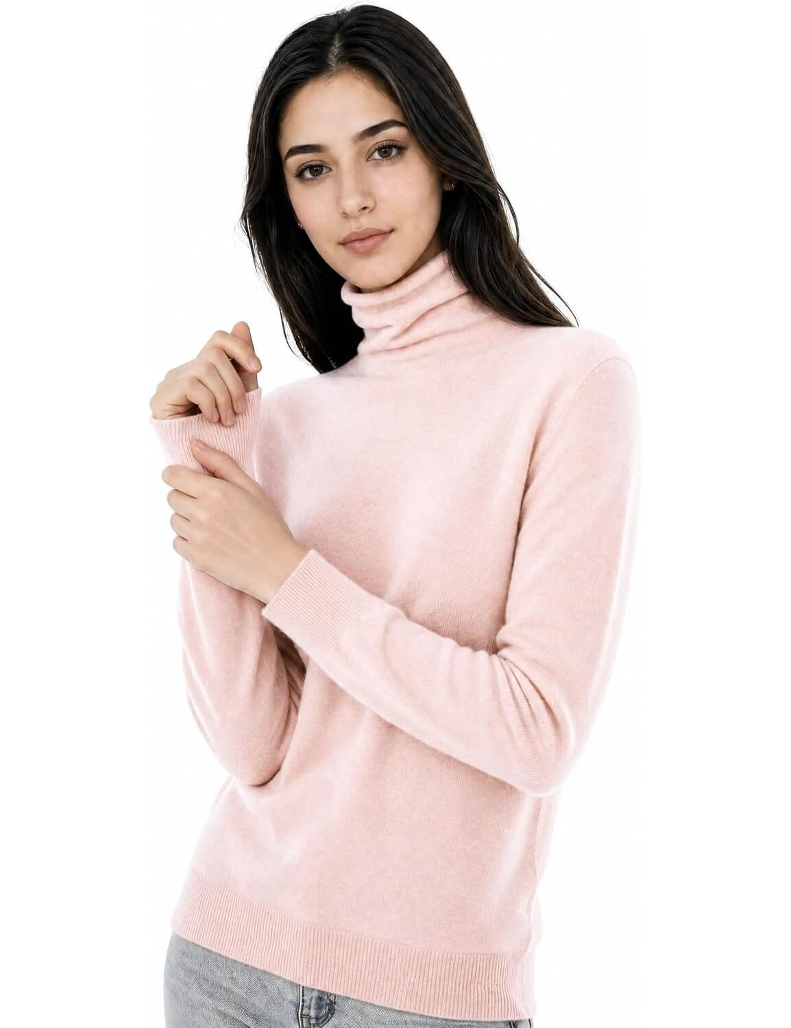 Mongolian Cashmere Turtleneck Sweater
